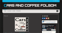 Desktop Screenshot of carsandcoffeefolsom.com